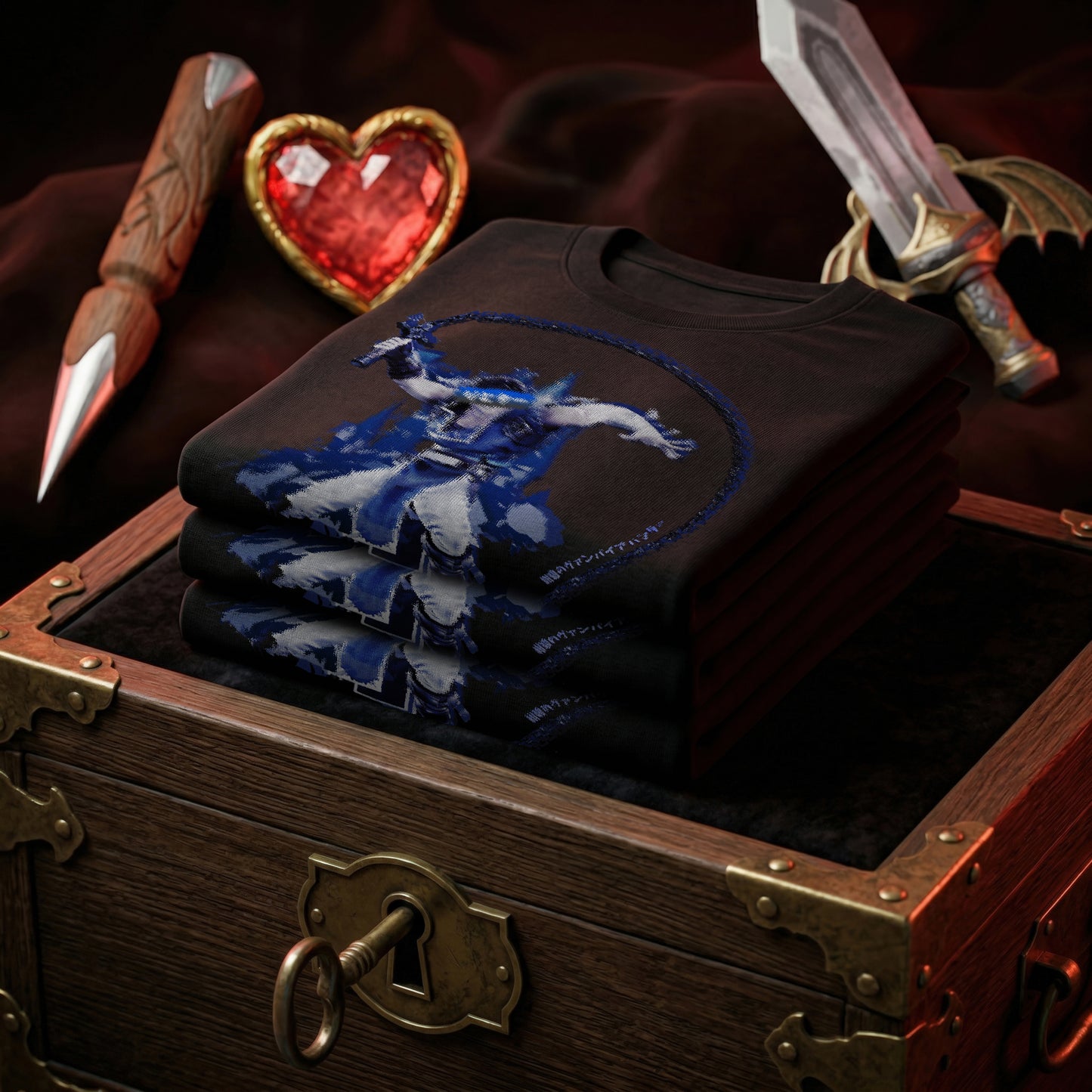 66e | Azure Vampire Assassin | T-Shirt