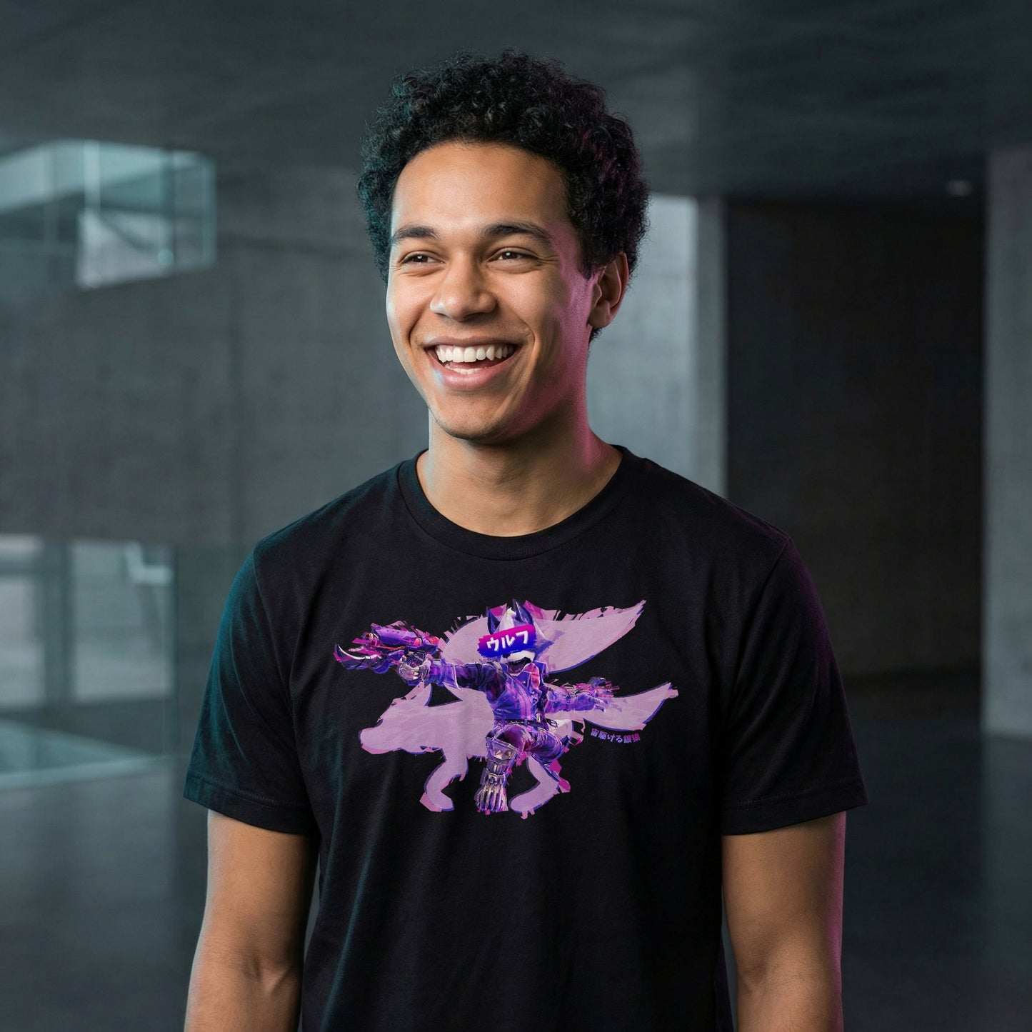 44 | The Evil Silver Space Wolf | T-Shirt