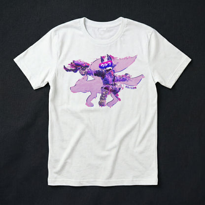 44 | The Evil Silver Space Wolf | T-Shirt
