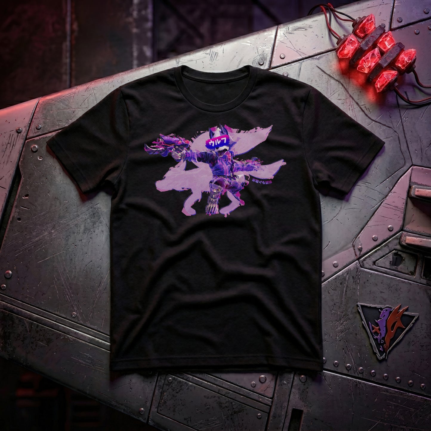 44 | The Evil Silver Space Wolf | T-Shirt