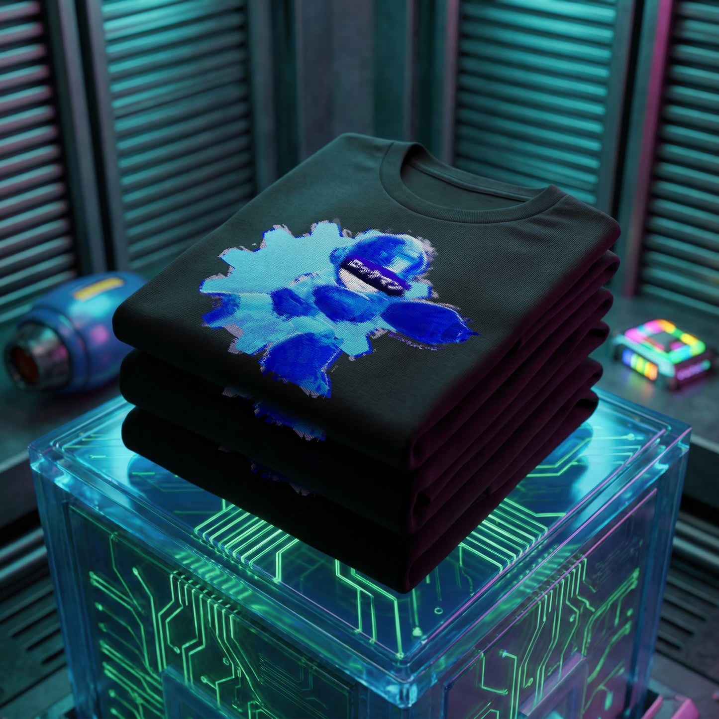 46 | The Blue Bomber | T-Shirt