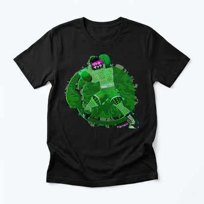 49b | Bruiser from the Bronx (Wireframe) | T-Shirt