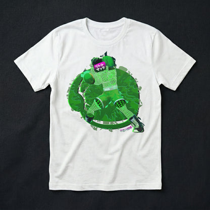 49b | Bruiser from the Bronx (Wireframe) | T-Shirt