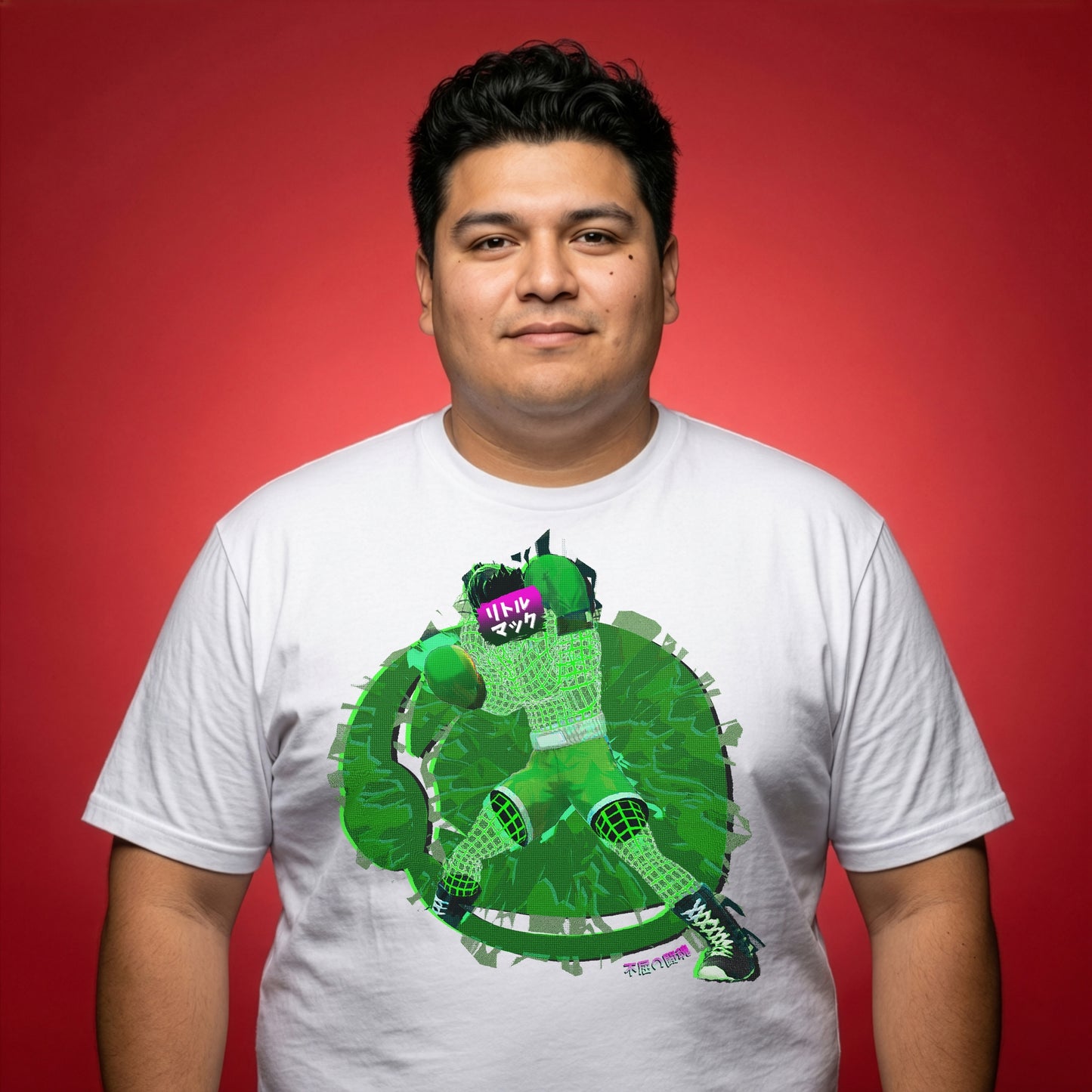 49b | Bruiser from the Bronx (Wireframe) | T-Shirt