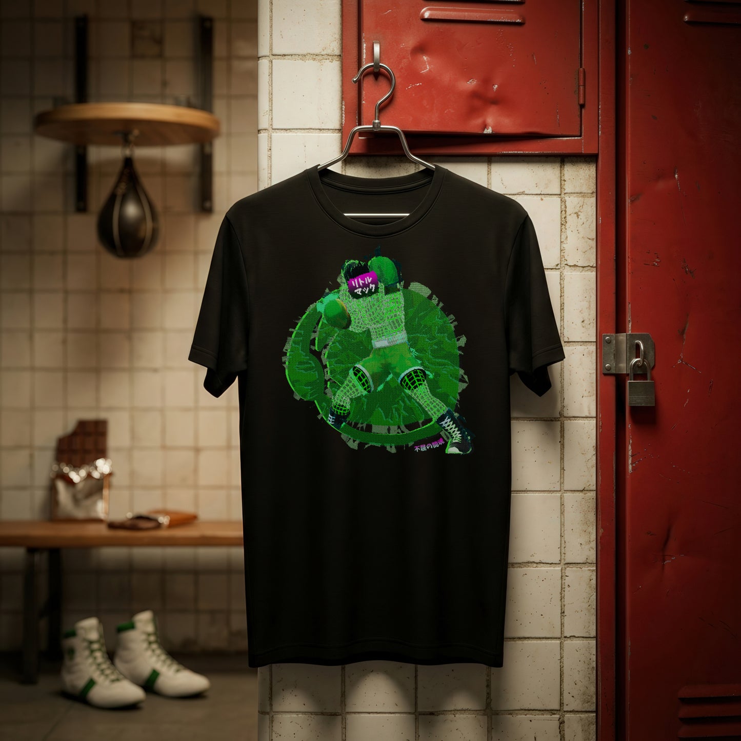 49b | Bruiser from the Bronx (Wireframe) | T-Shirt