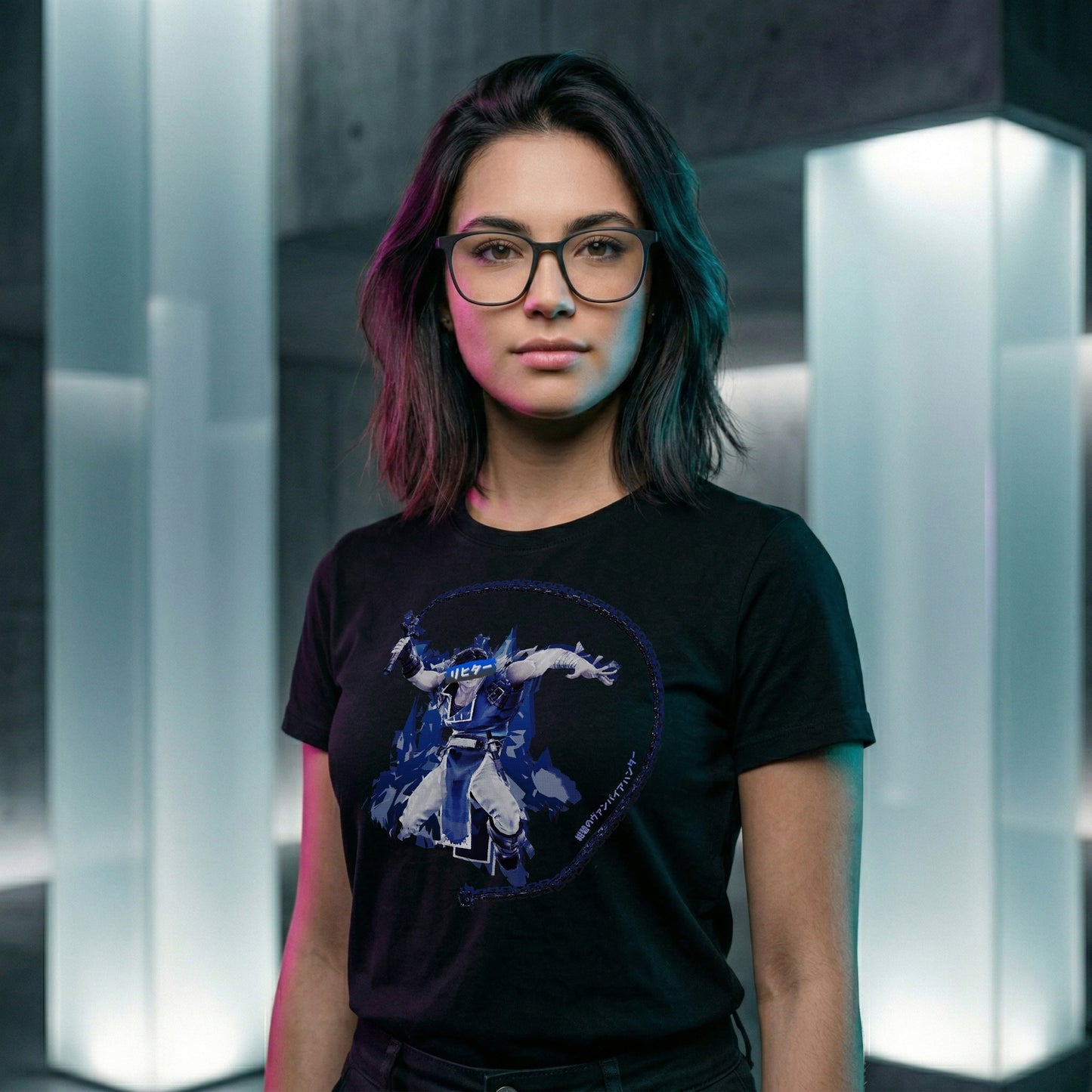 66e | Azure Vampire Assassin | T-Shirt