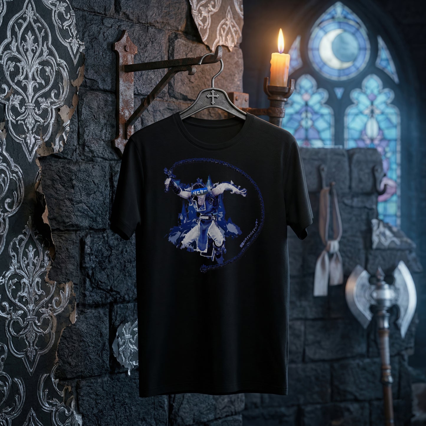 66e | Azure Vampire Assassin | T-Shirt