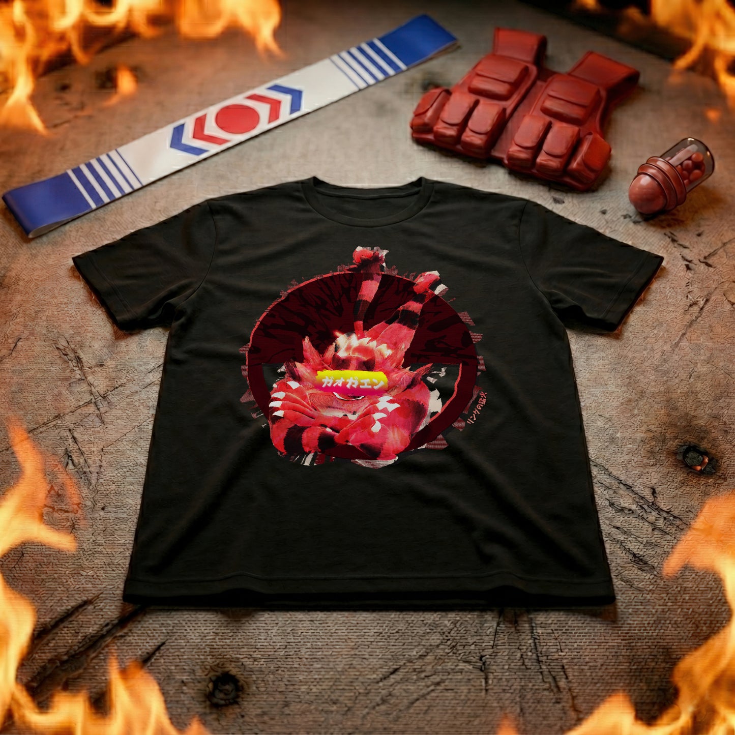 69 | The Ring's Raging Flame | T-Shirt